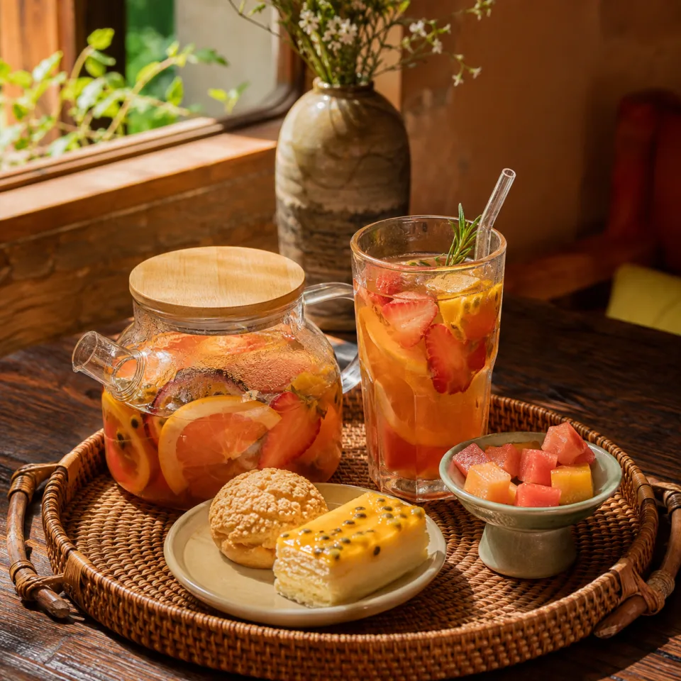 Bàn ăn tại Tiến Cong